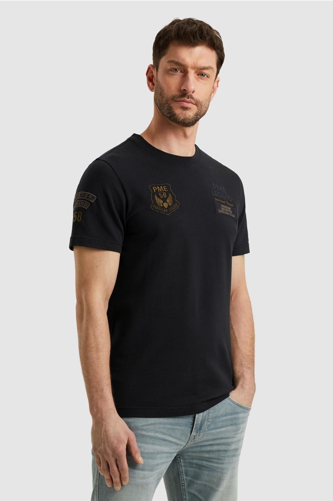 T SHIRT MET BADGES PTSS2504576 5281